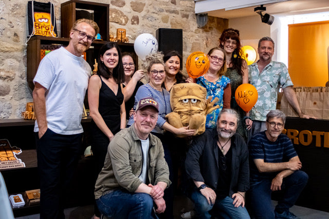 Brotladen in Erfurt - Eröffnung des Stores mit Bernd das Brot