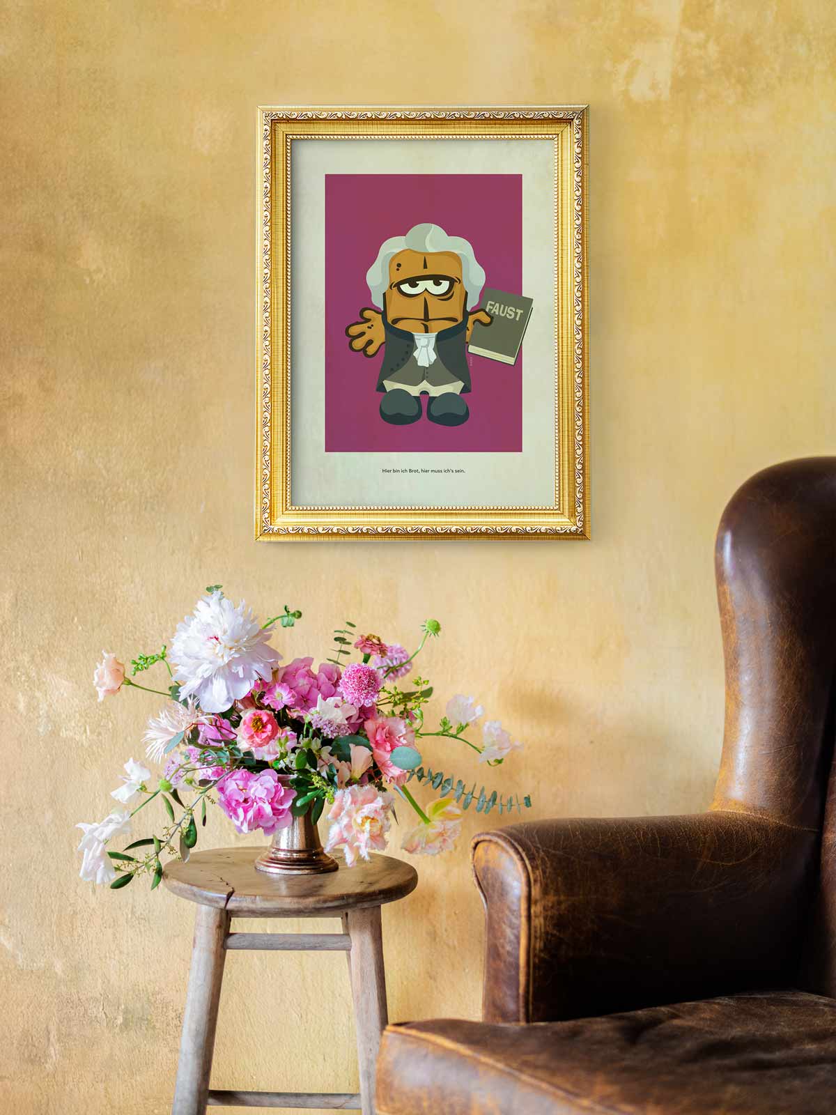 bernd-das-brot-kunstplakat-goethe