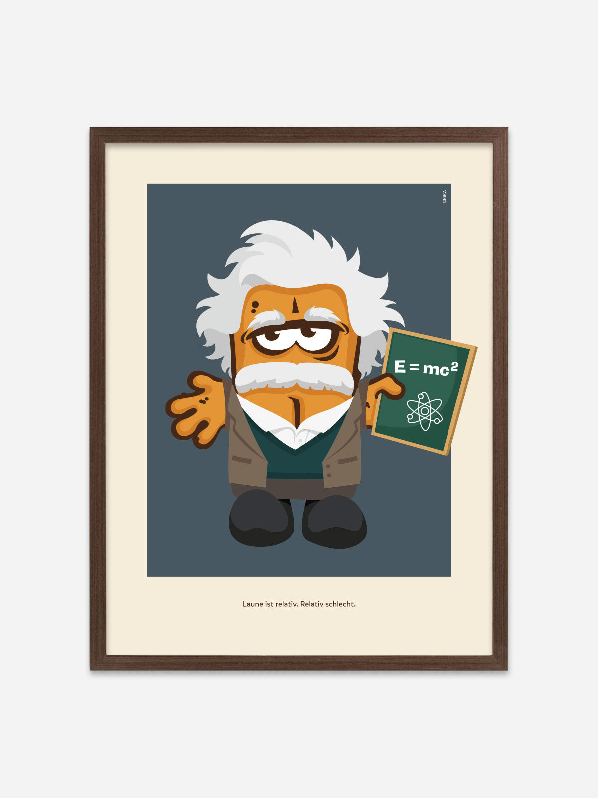 Bernd das Brot Poster Albert Einstein