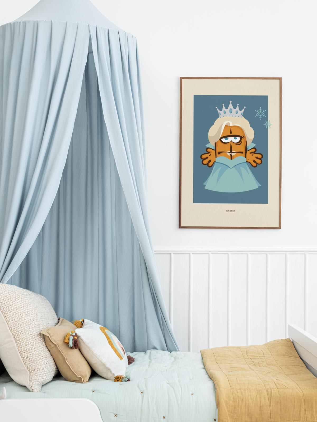 bernd-das-brot-wandposter-schneekoenigin