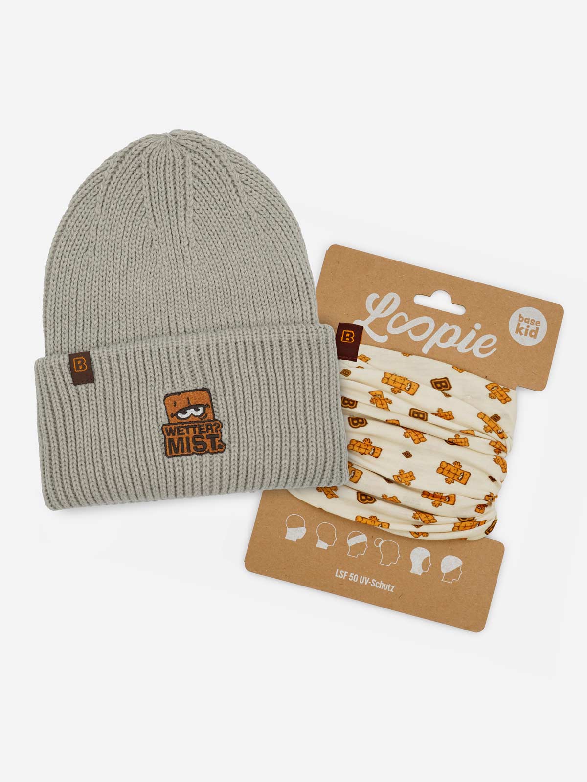 Bernd das Brot Winter-Set Mütze + Schal Loop