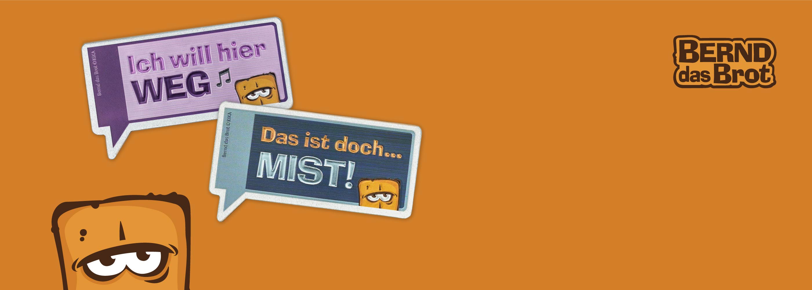 Bernd das Brot - Magnete