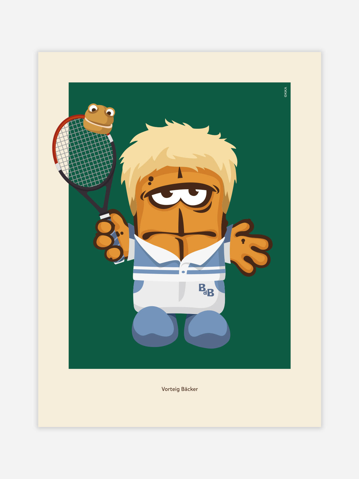 Bernd das Brot Plakat Vorteig Bäcker