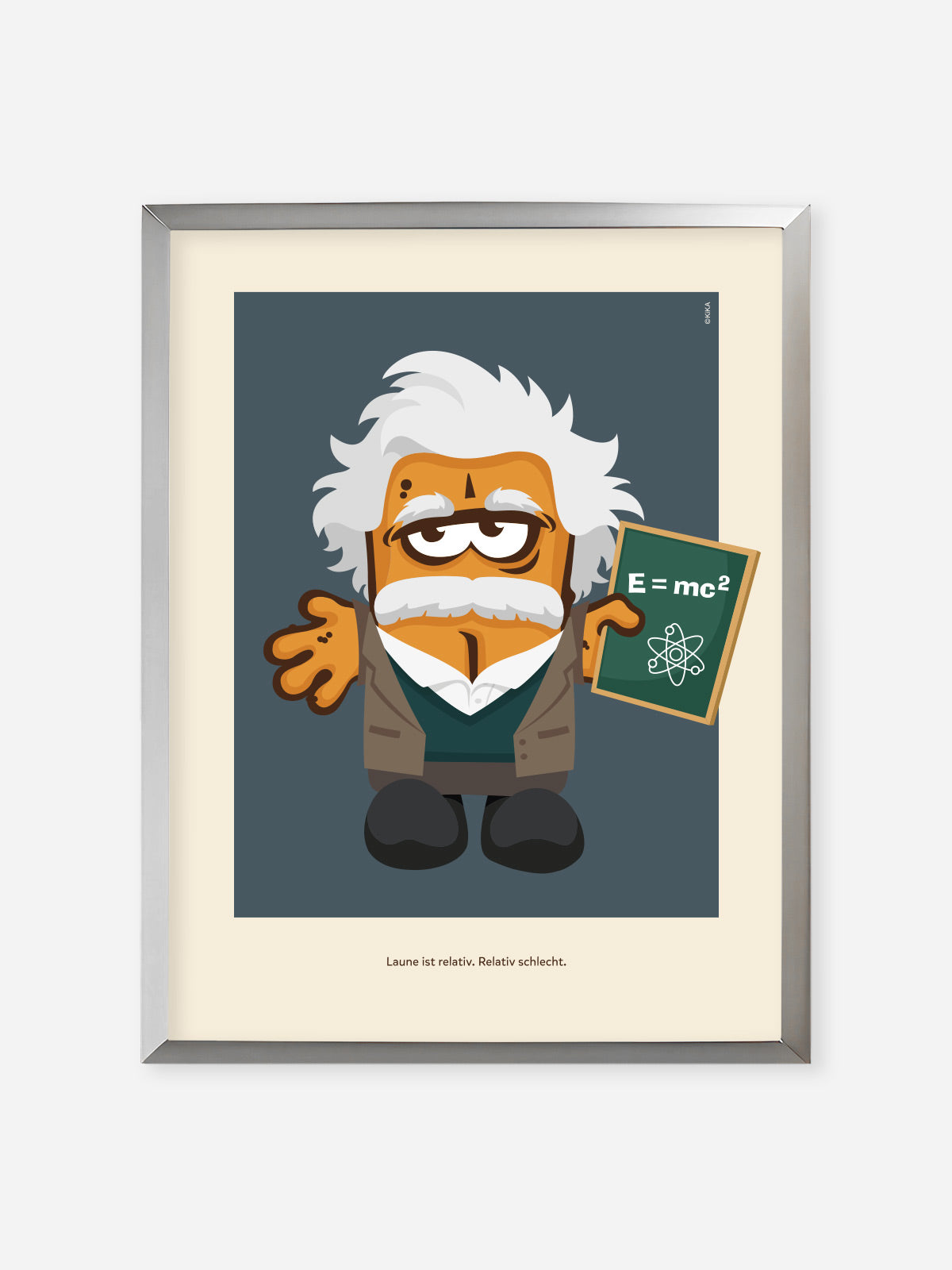 Bernd das Brot Poster Albert Einstein