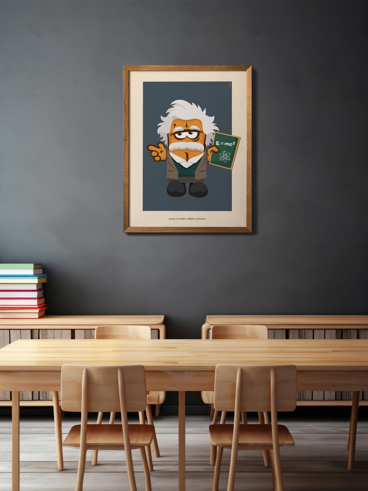 Bernd das Brot Poster Albert Einstein
