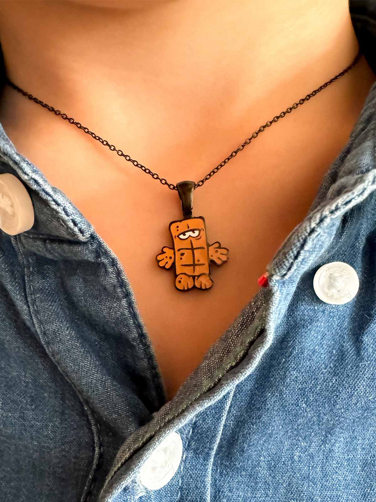 Bernd das Brot Schmuck Ohrstecker & Halskette