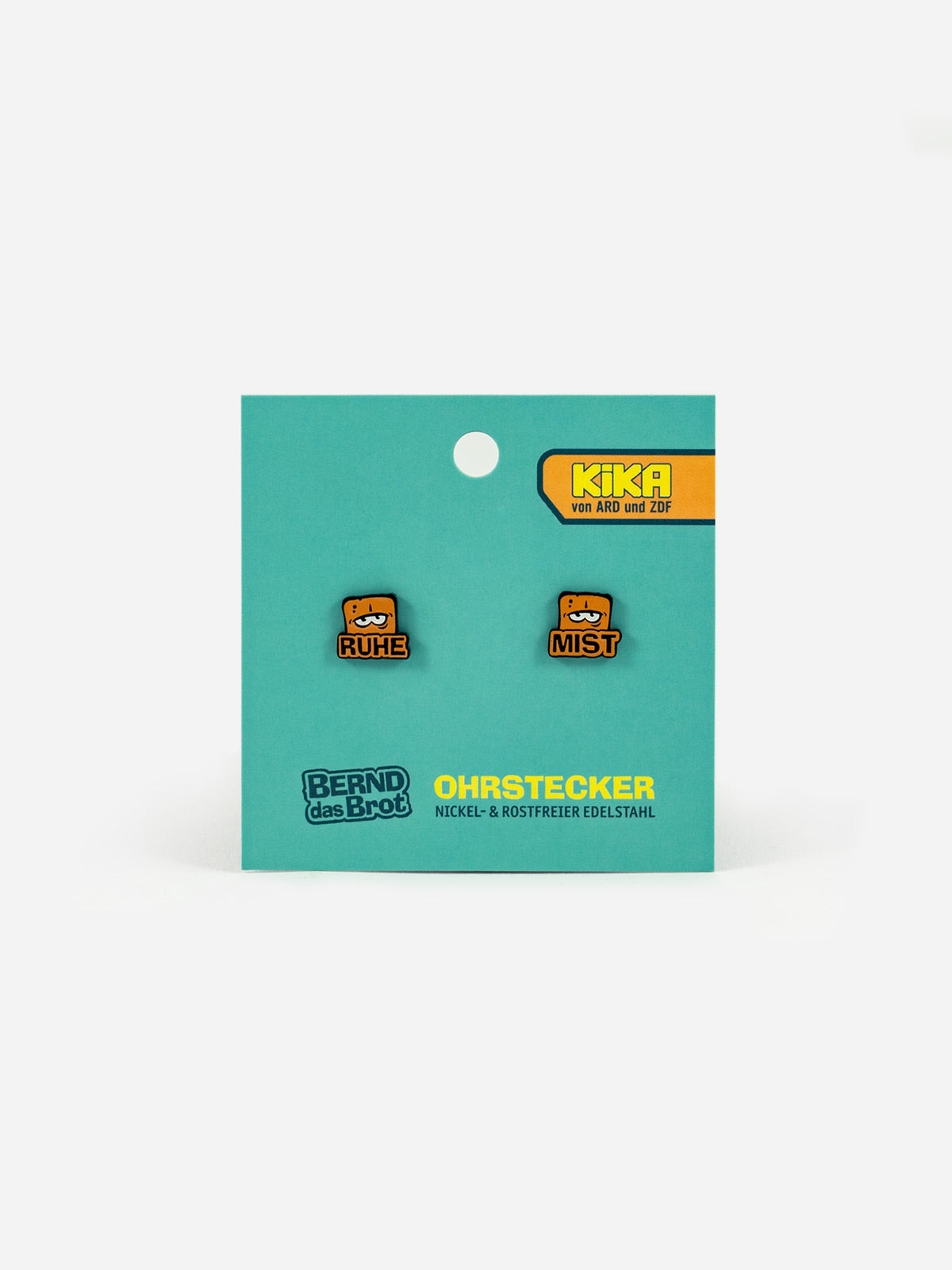 Bernd das Brot Schmuck Ohrstecker & Halskette
