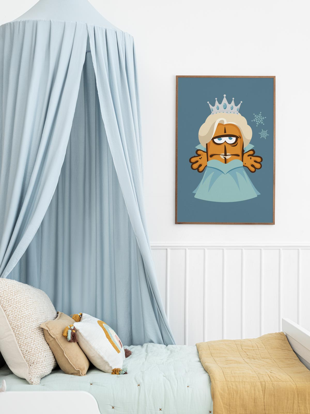 Bernd das Brot Wandposter Schneekönigin