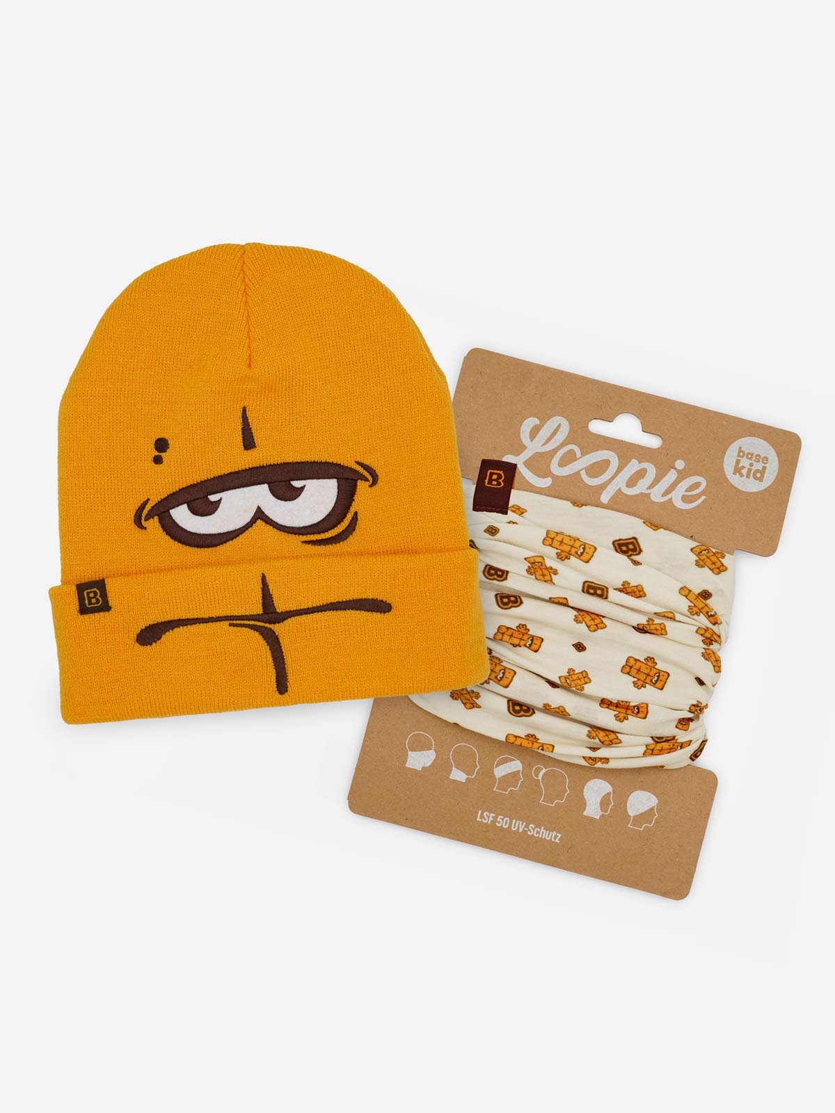 Bernd das Brot Winter-Set Mütze + Schal Loop