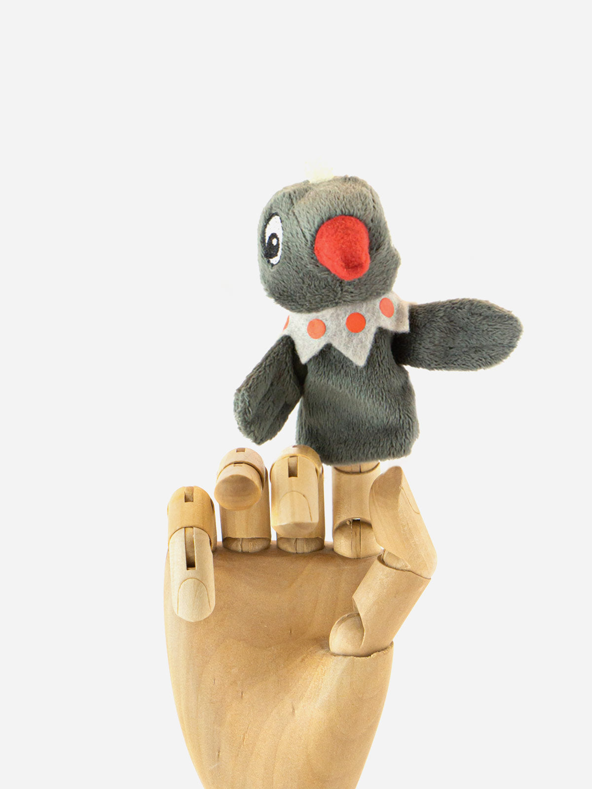 Frau Elster Fingerpuppe