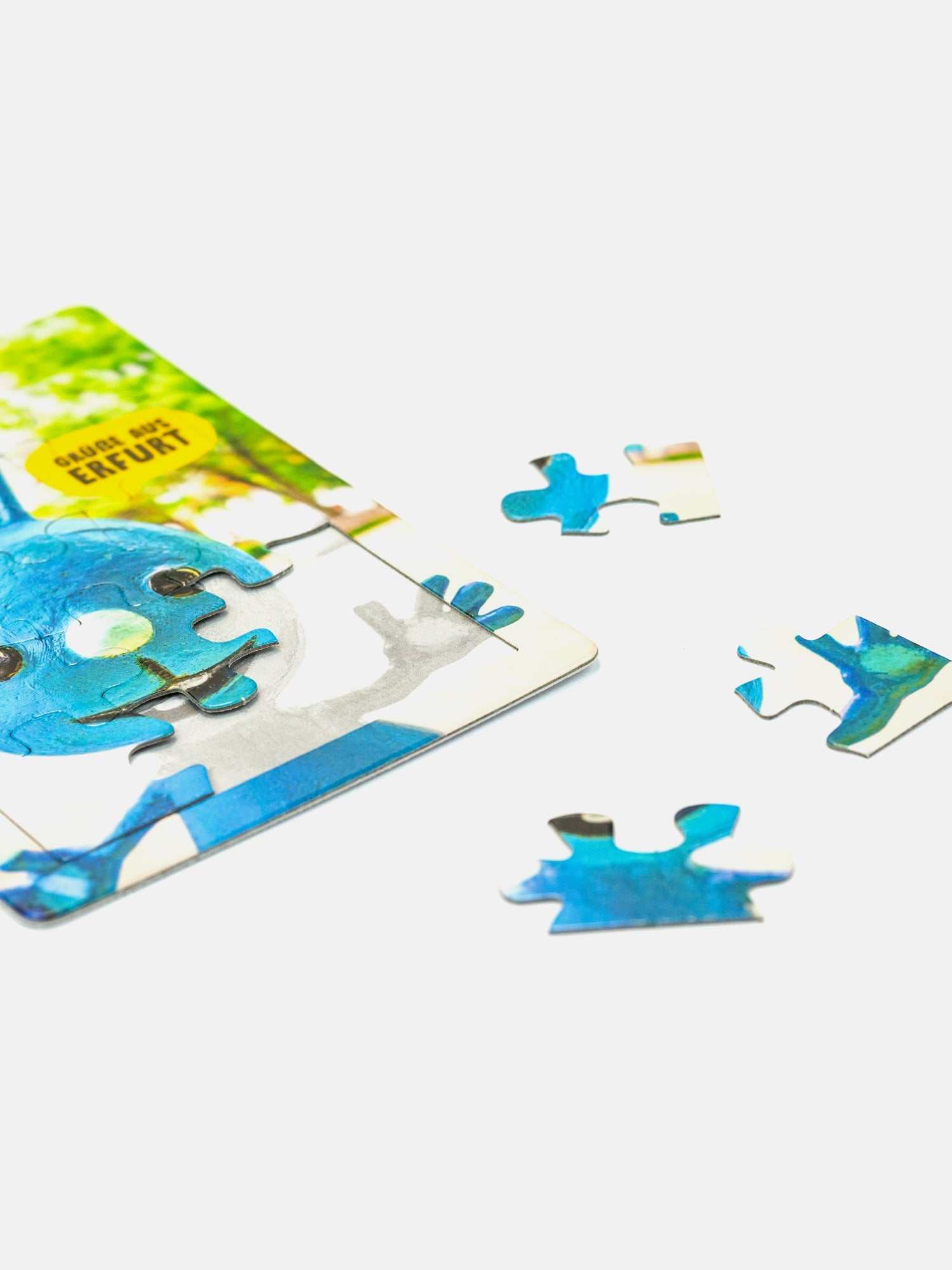 Kikaninchen Puzzlepostkarte