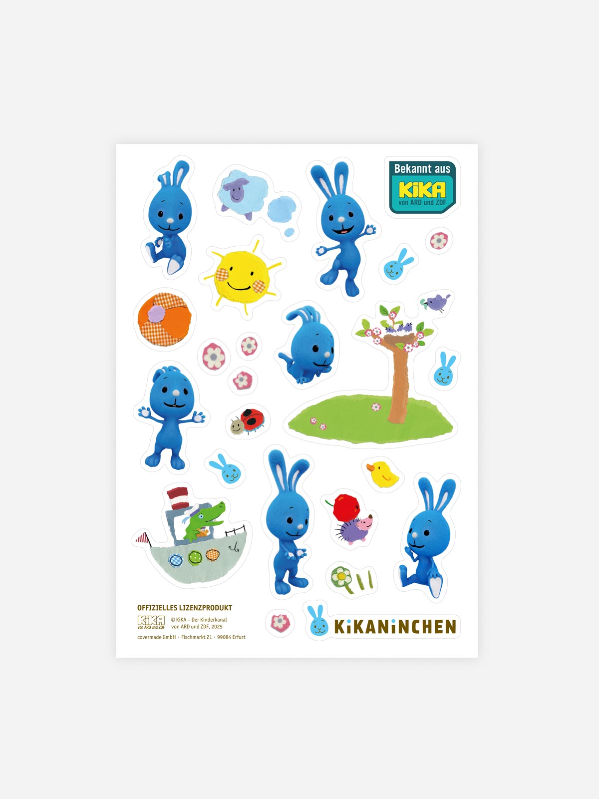 Kikaninchen Sticker Aufkleber Set