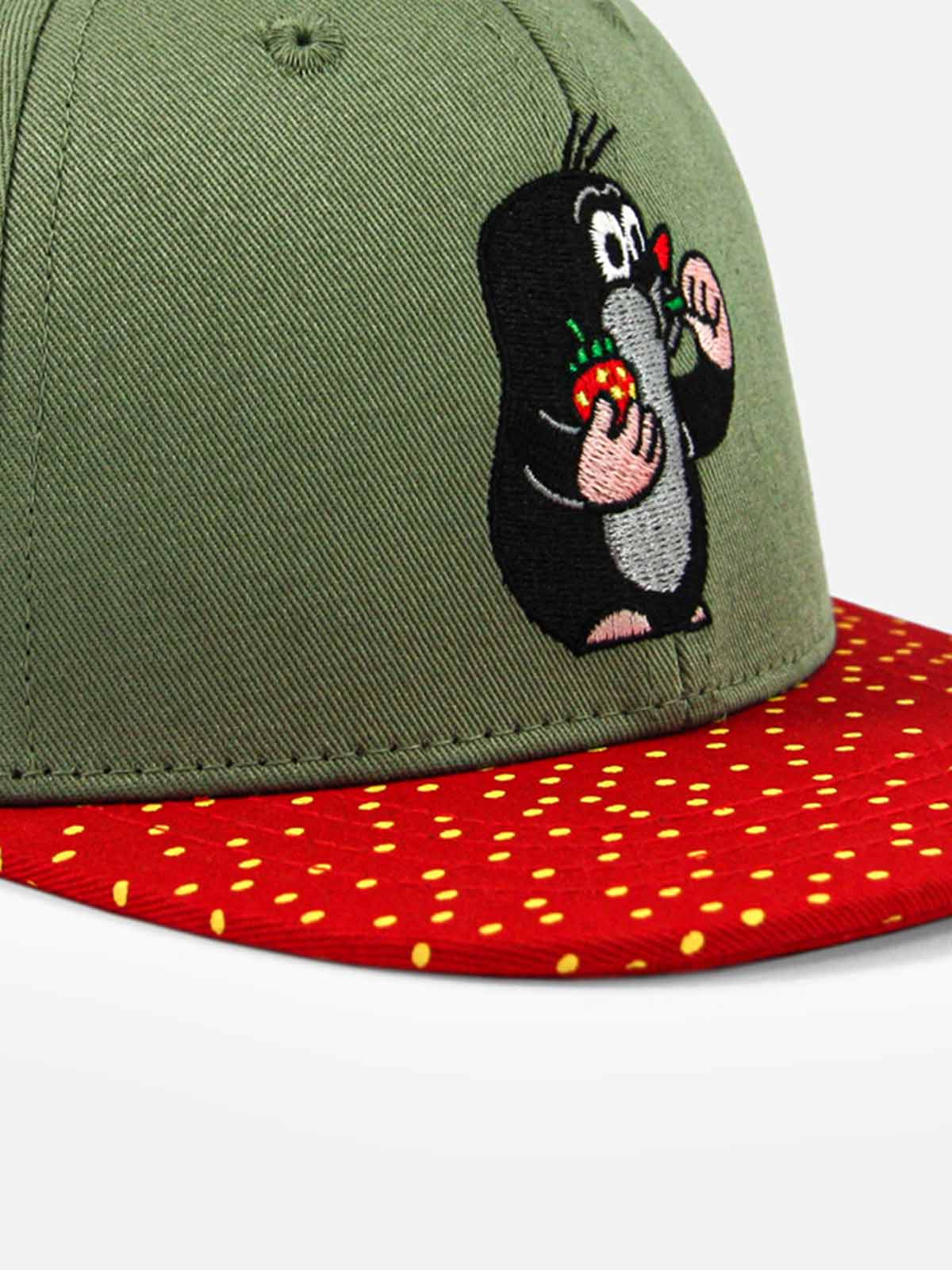 Maulwurf Erdbeere Snapback Kids
