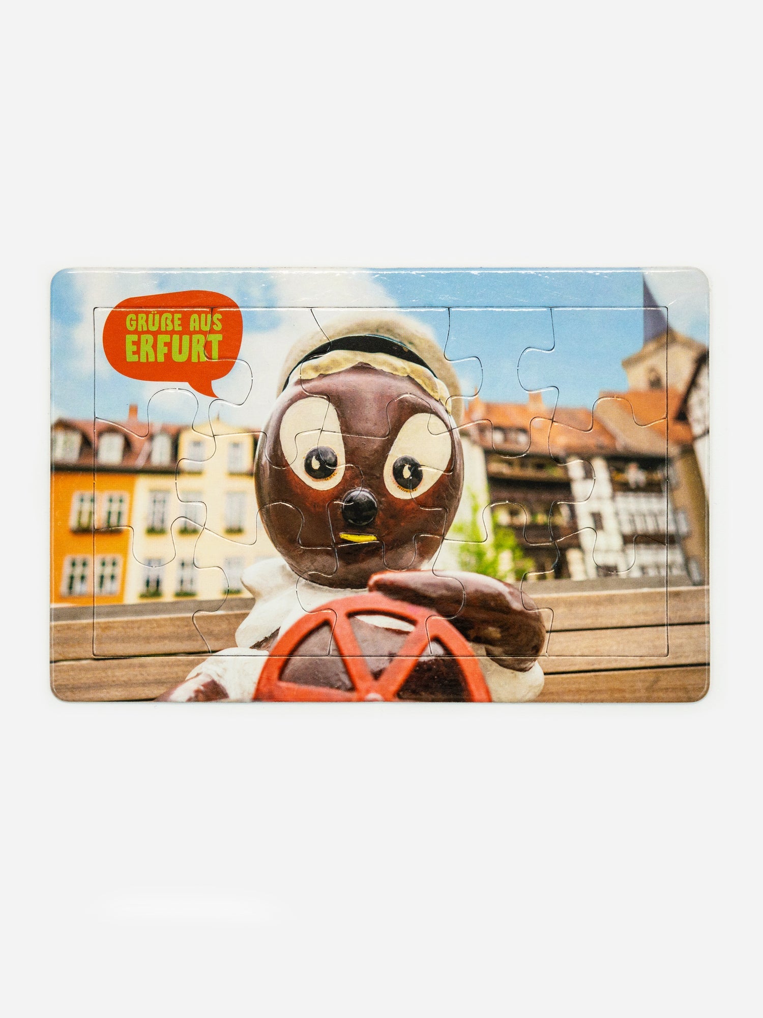 Pittiplatsch Puzzlepostkarte Kika