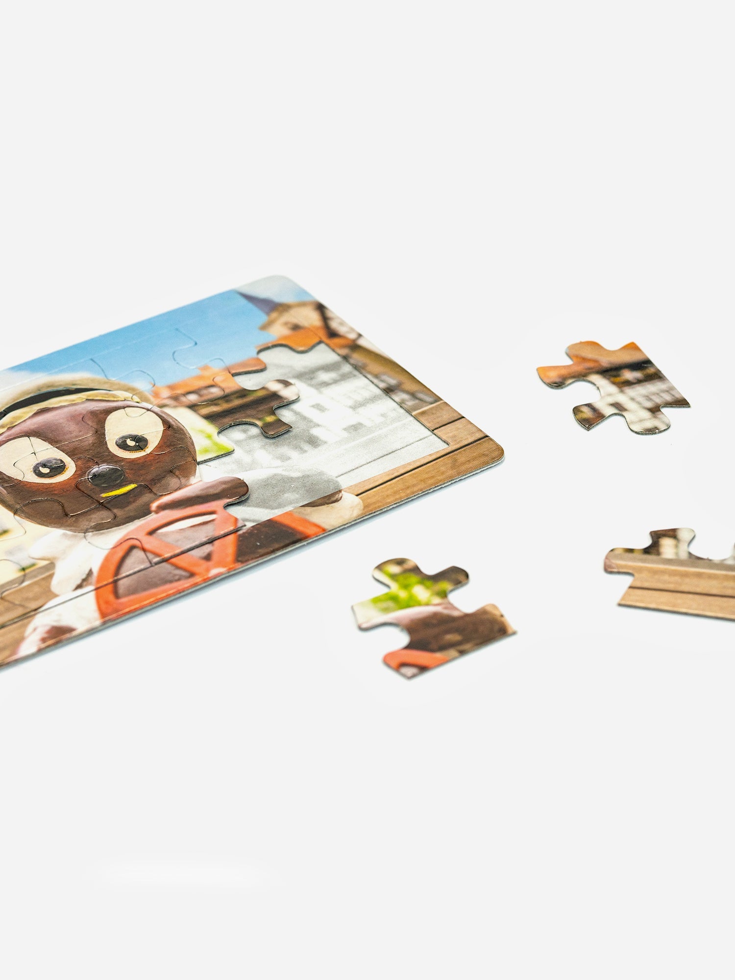 Pittiplatsch Puzzlepostkarte Kika
