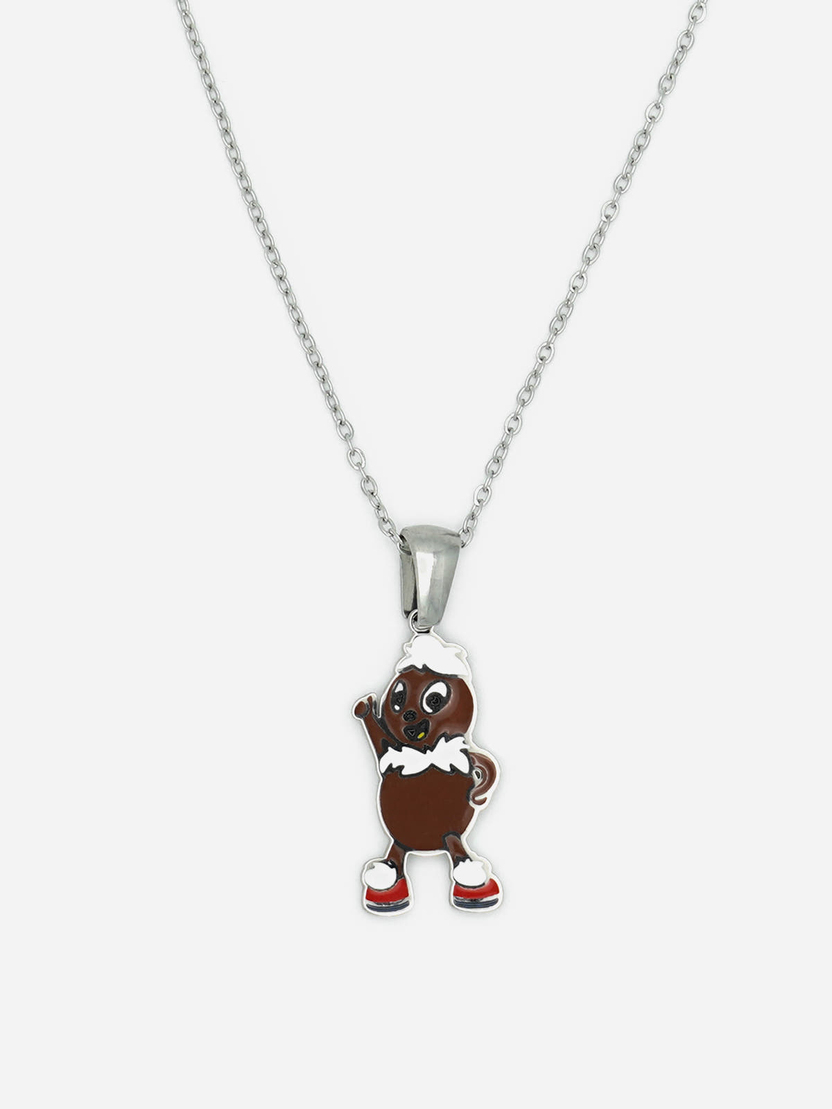 Pittiplatsch Schmuck aus Edelstahl Ohrringe & Halskette