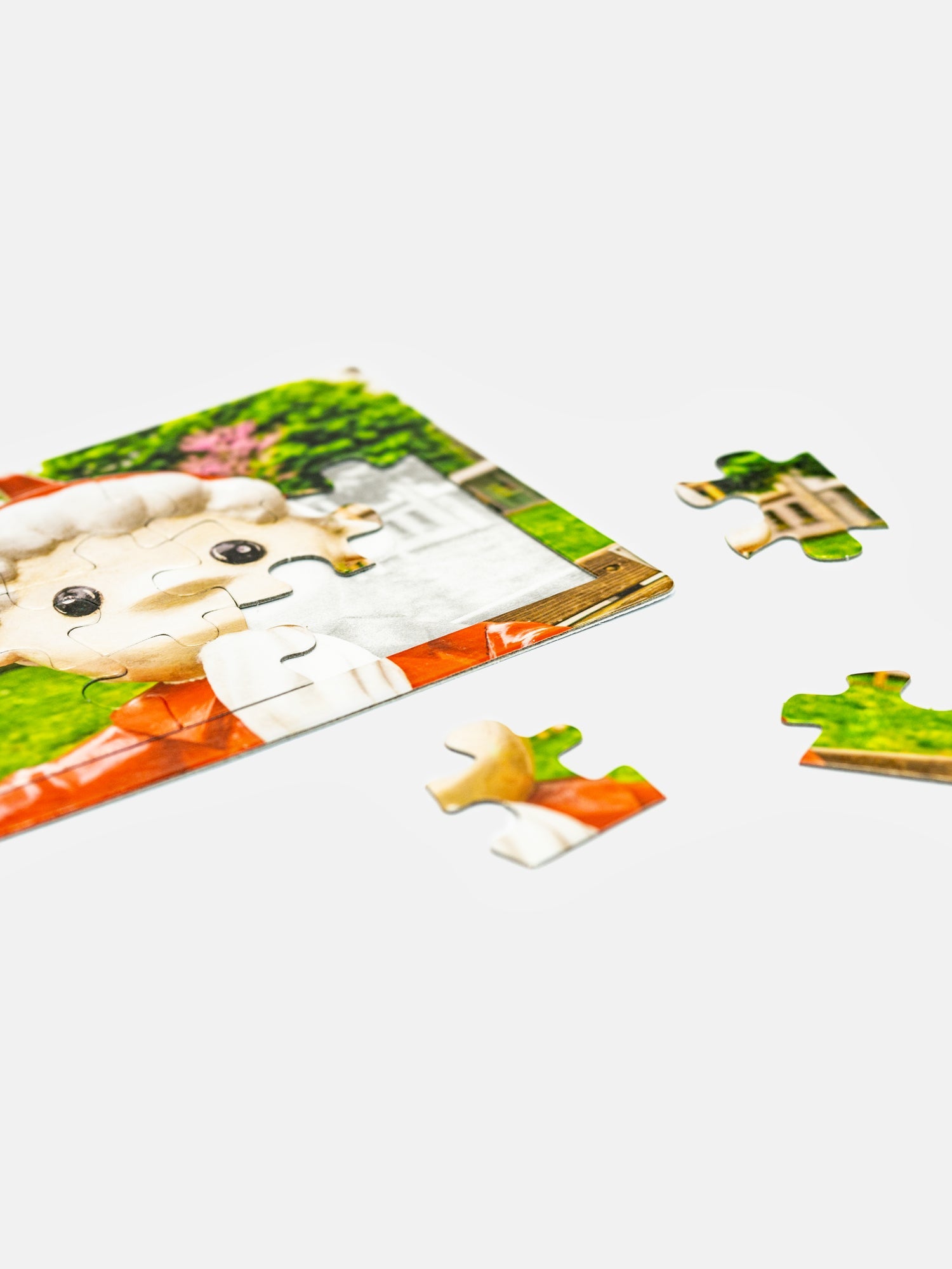 Sandmann Puzzle Postkarte Kika