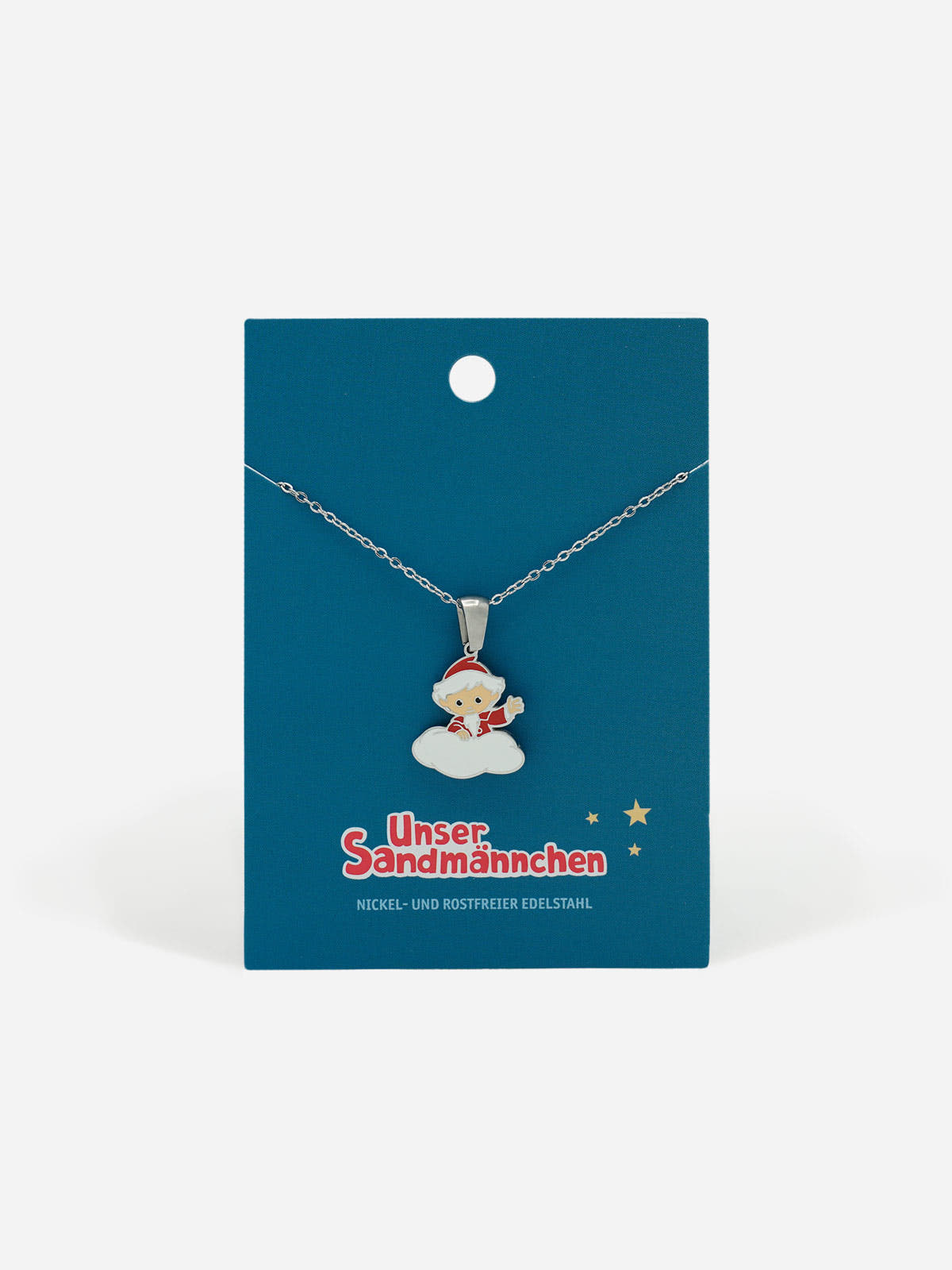 Unser Sandmann Schmuck aus Edelstahl Ohrringe & Halskette